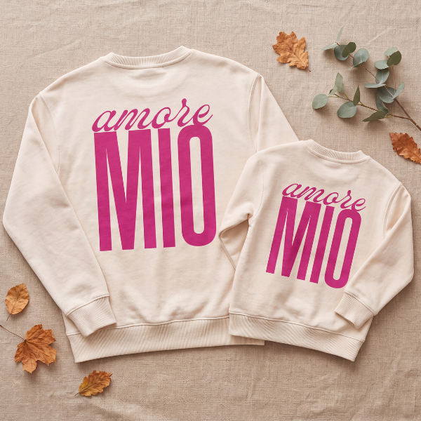 Amor Mio Lila - Pullover Set