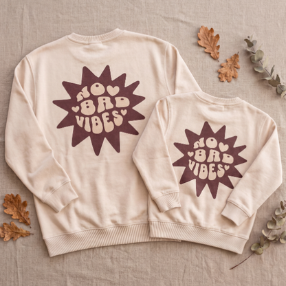 No Bad Vibes - Pullover Set