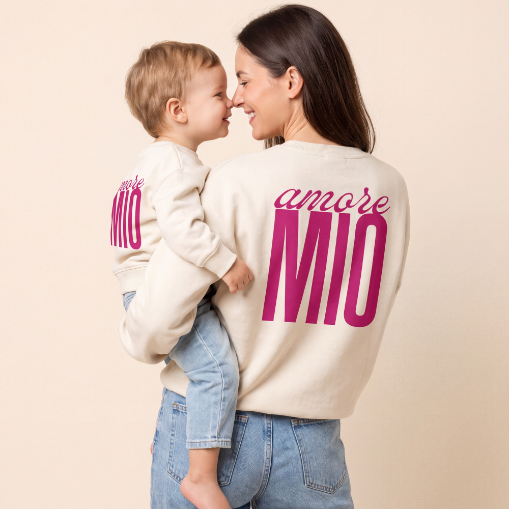 Amor Mio Lila - Pullover Set