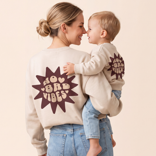 No Bad Vibes - Pullover Set