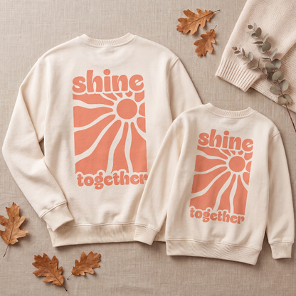 Shine Together Pumpkin - Pullover Set