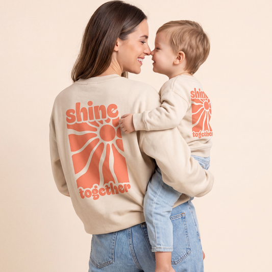 Shine Together Pumpkin - Pullover Set