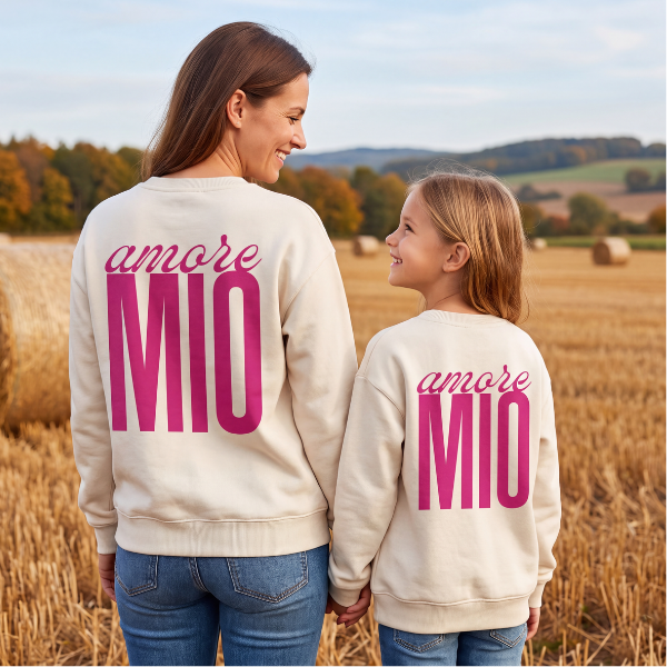 Amor Mio Lila - Pullover Set