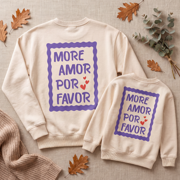 More Amor Por Favor - Pullover Set