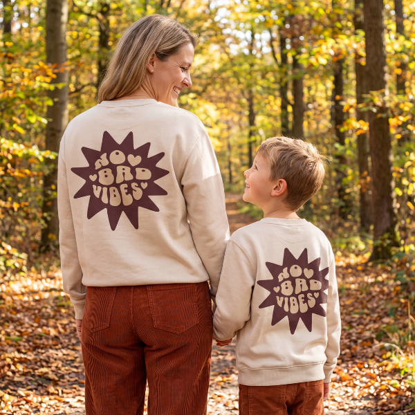 No Bad Vibes - Pullover Set